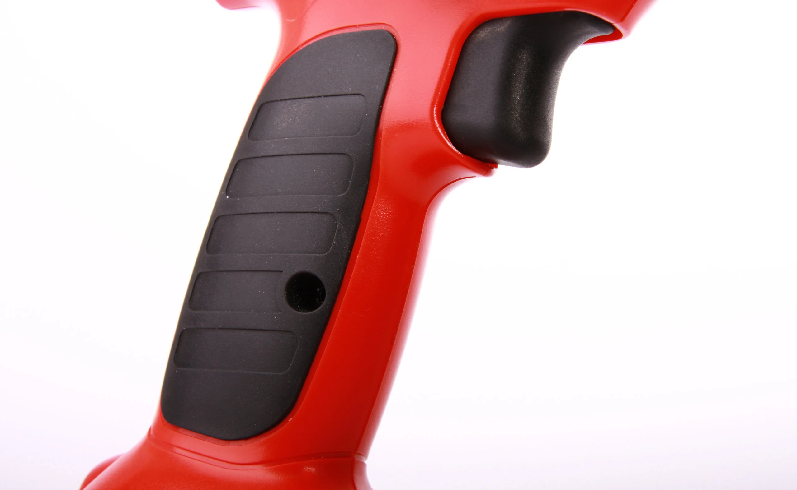 Injection molding overmolded handle for electrical powertools