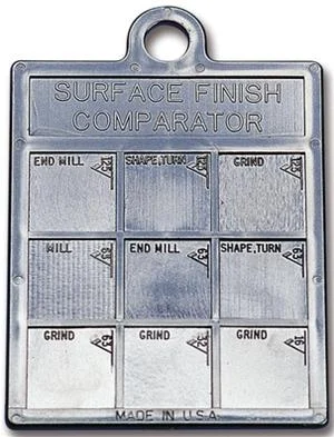CNC surface finish comparator - Fictiv CNC surface finish comparator