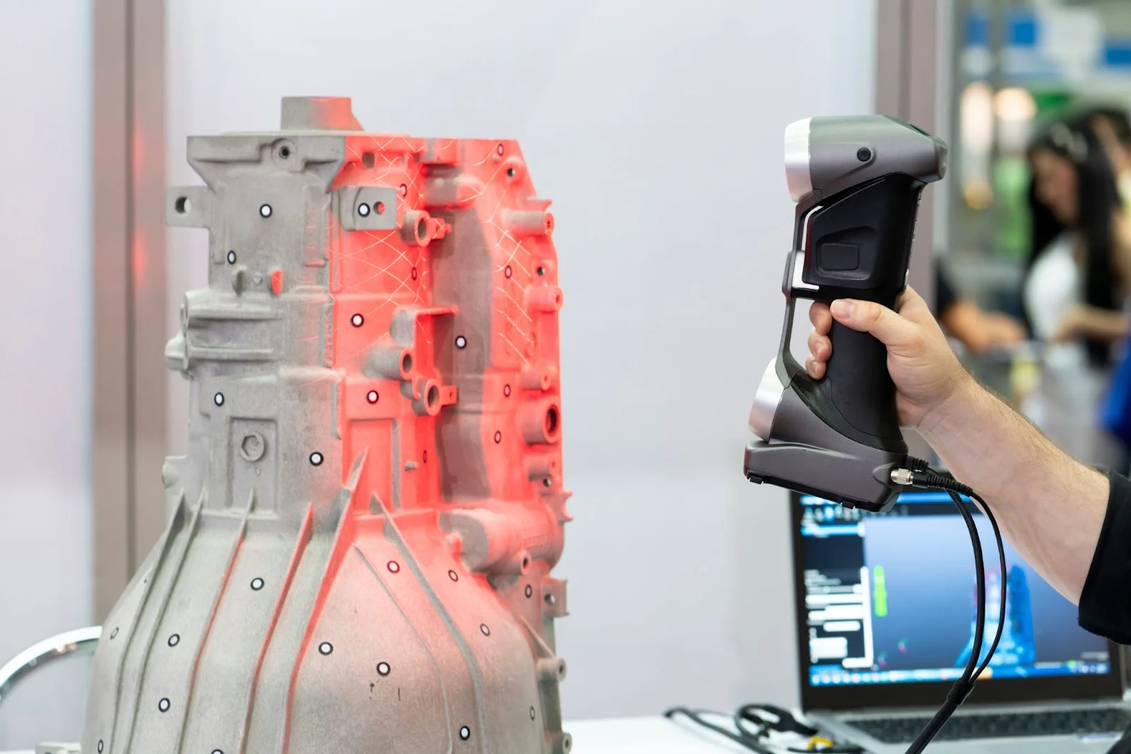 3D Scanning CNC machined parts for MRO and Reverse Engineering