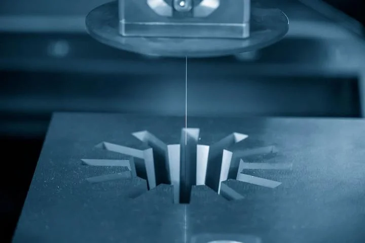 Wire EDM machining for injection molds