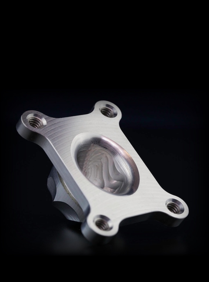 Fictiv part which required machining on multiple faces