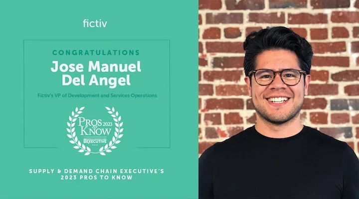2023_PR_PTKJose - Fictiv Jose Manuel Del Angel wins 2023 Pros to Know from Supply & Demand Chain Executive