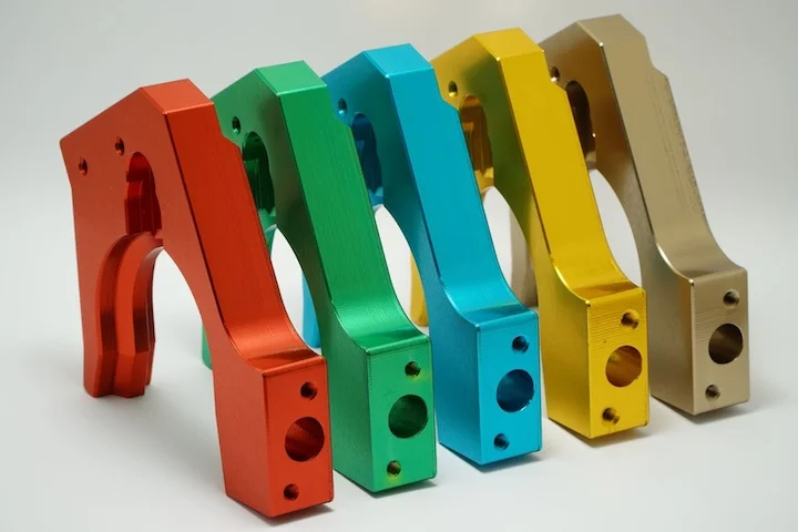 CNC machined hard anodized parts - Fictiv CNC machined hard anodized parts