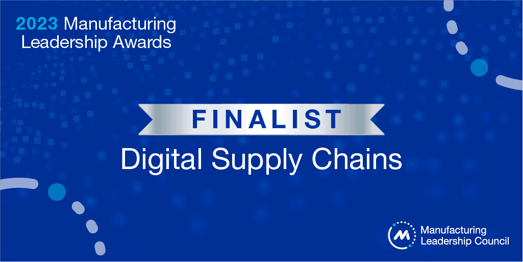 manufacturing leadership awards digital supply chains 2023 fictiv