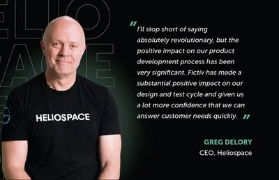 Fictiv Greg Delory CEO Heliospace - Fictiv Heliospace