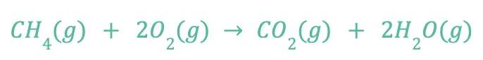 forms carbon dioxide and water:
