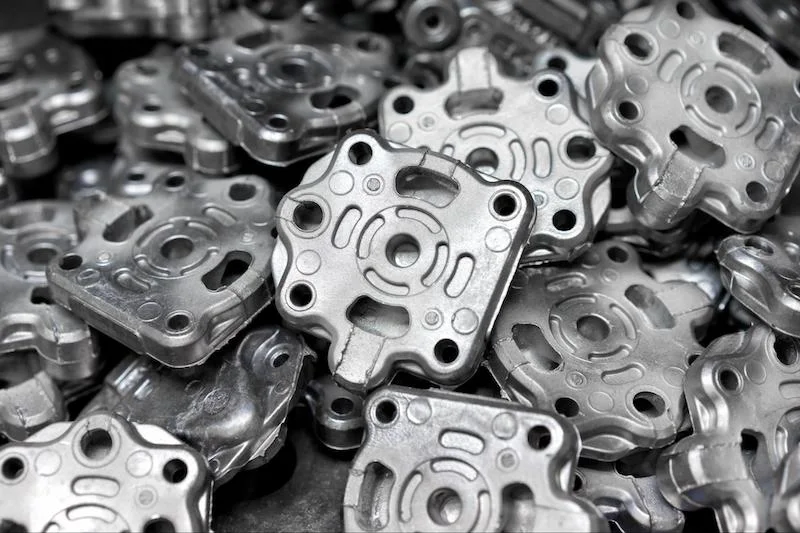 aluminum casting is often used for large-volume automotive parts