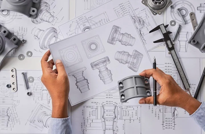 part drawing - Fictiv part drawing