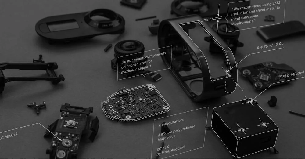 Injection molding design