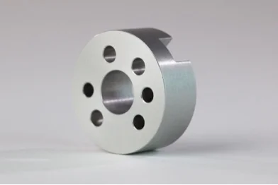 Fictiv clear anodized part