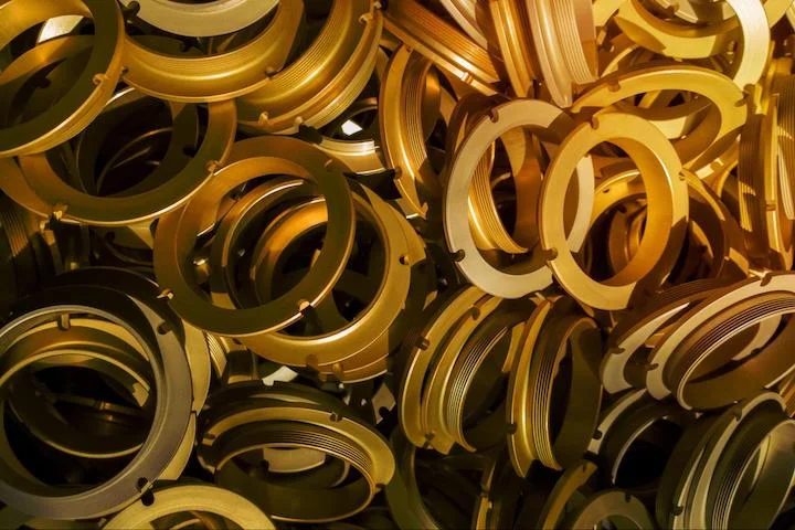 sulfuric anodized parts
