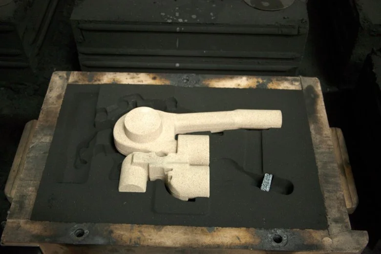 Sand cast prototyping like the process used in Olympic Medal manufacturing.