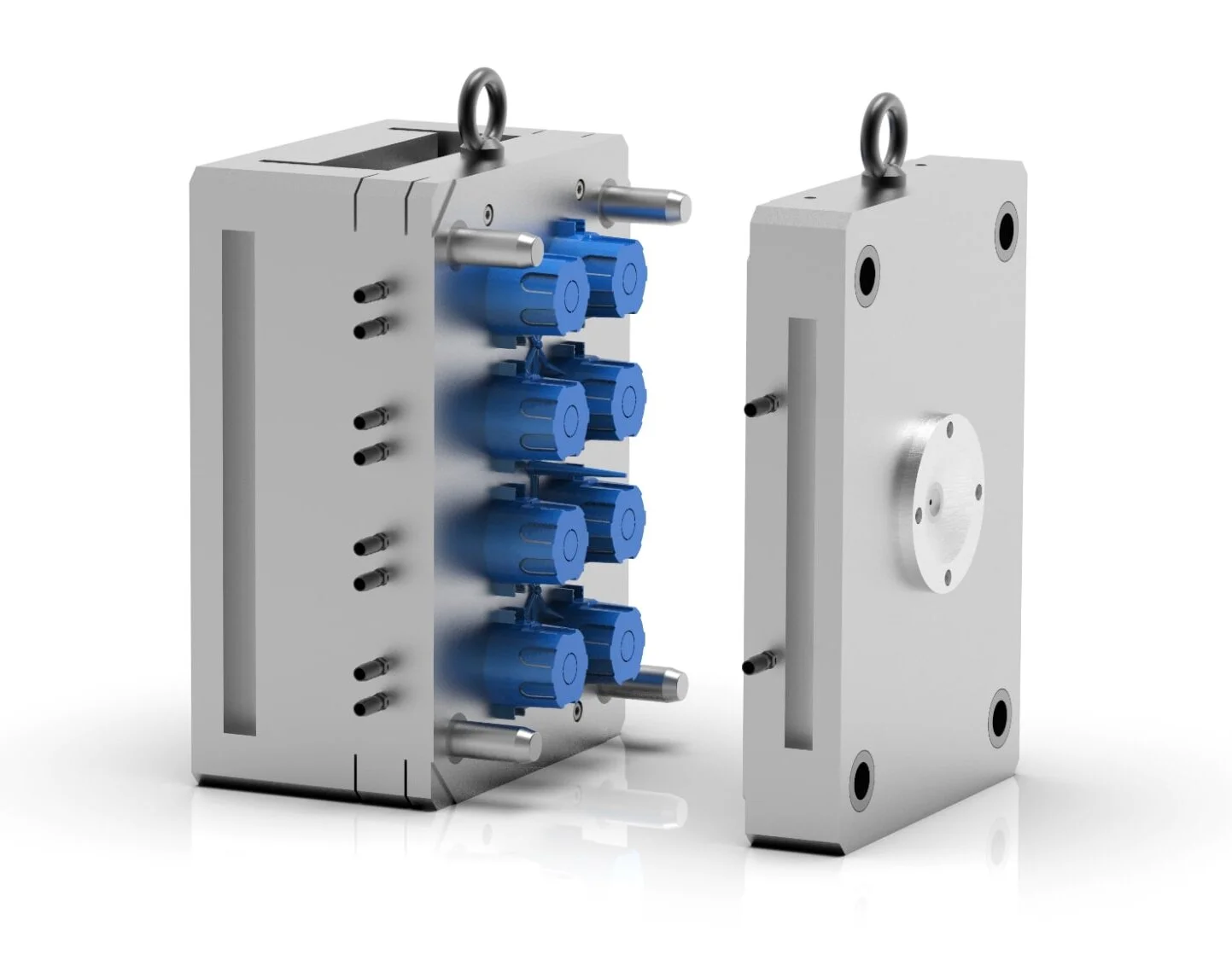Fictiv helps to scale up your injection molding production with multi-cavity tooling.