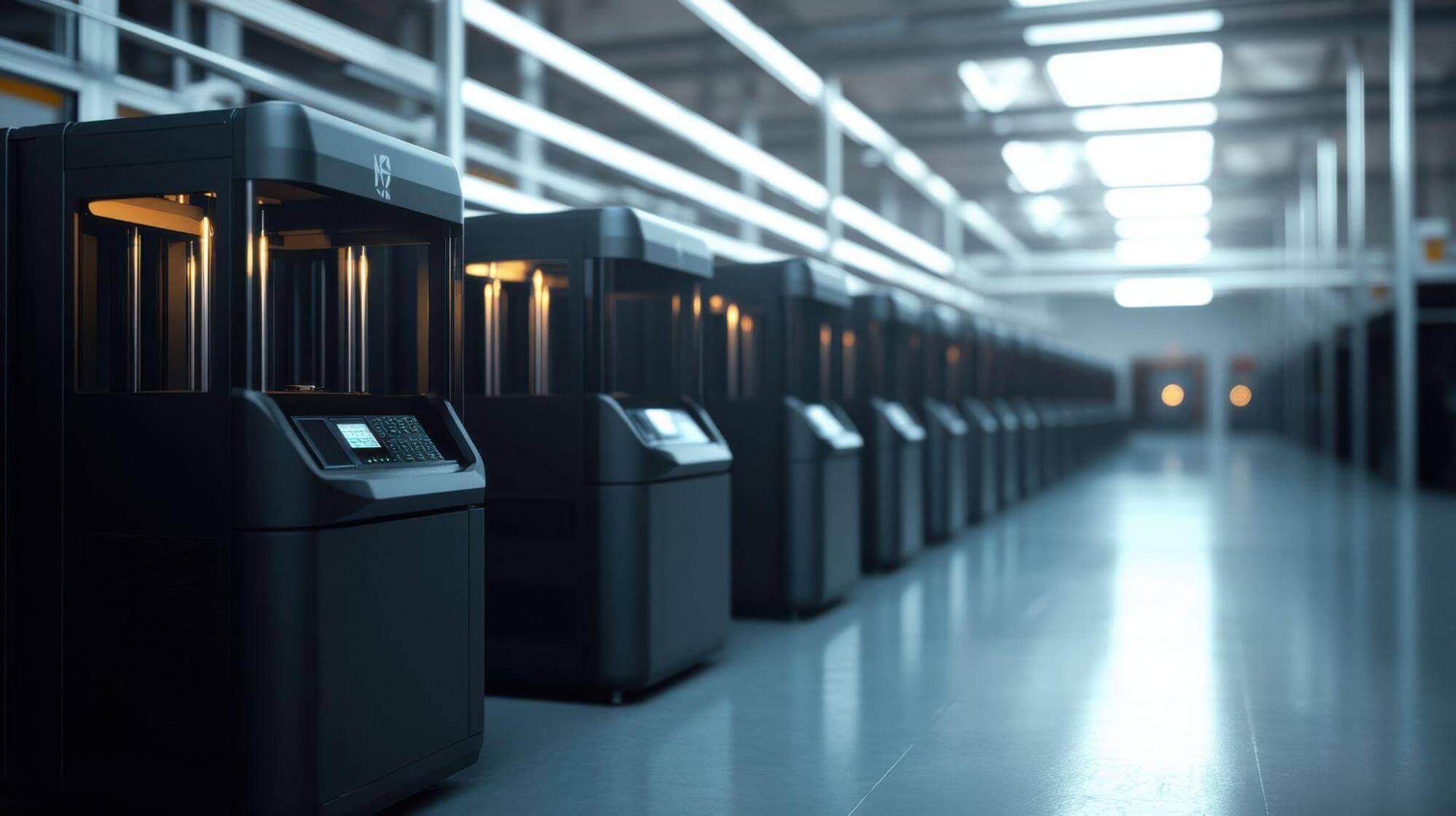 3D printing is becoming more scalable for higher-volume production.