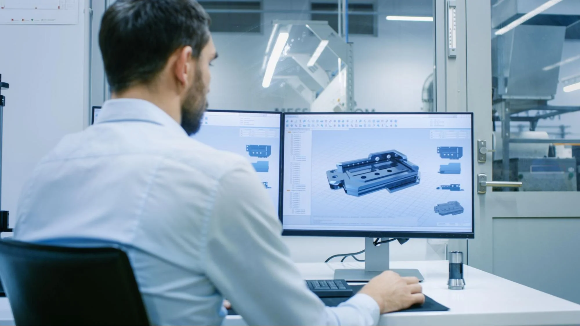 New product introduction and development is a process including CAD design and manufacturing. 