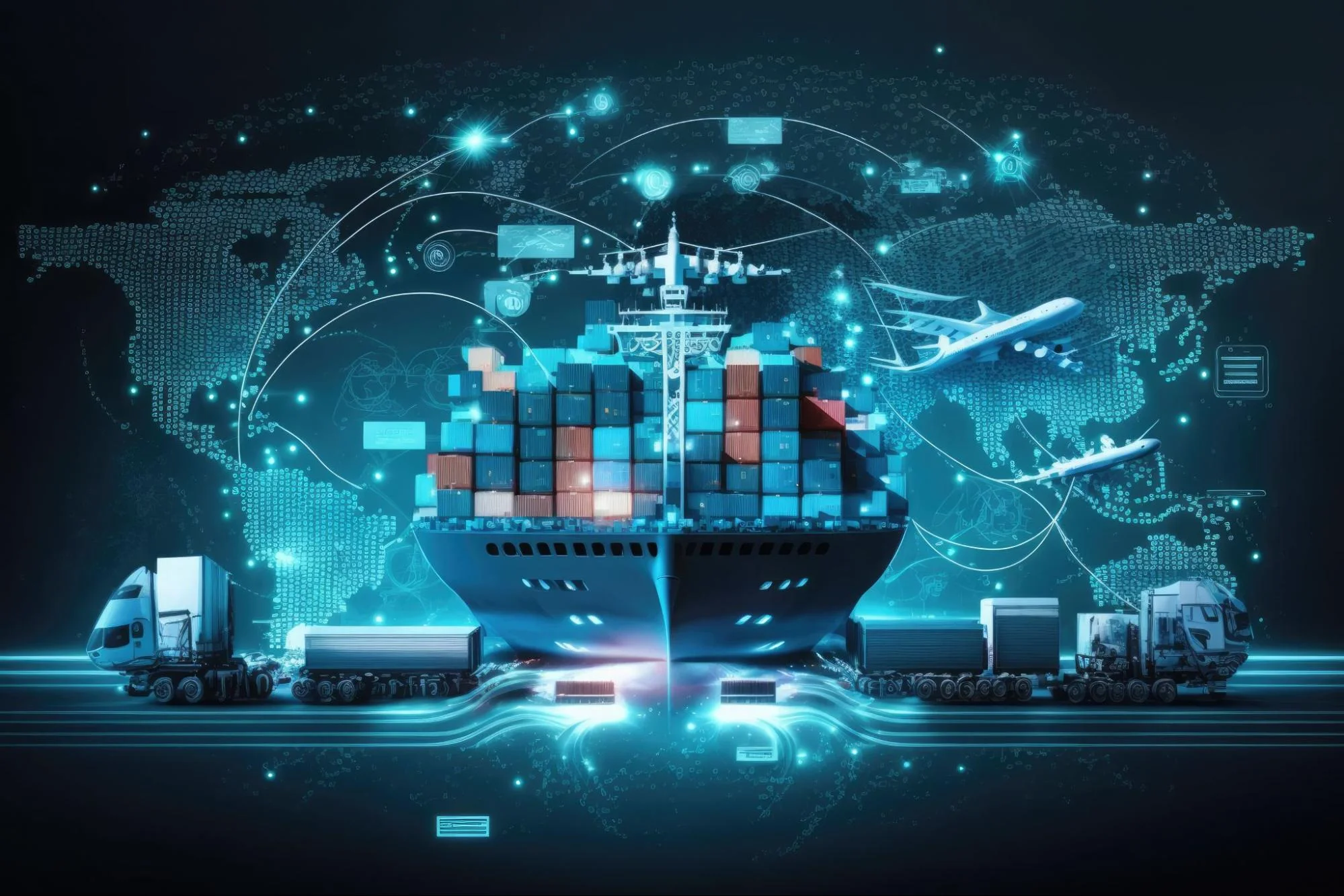 Digital manufacturing enables improvement in supply chain management.
