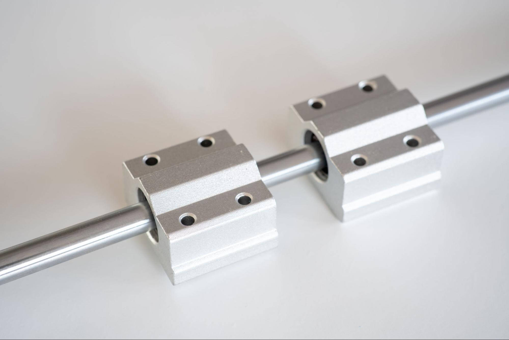 Type of clearance fit - linear sliding mechanisms using sliding fits.