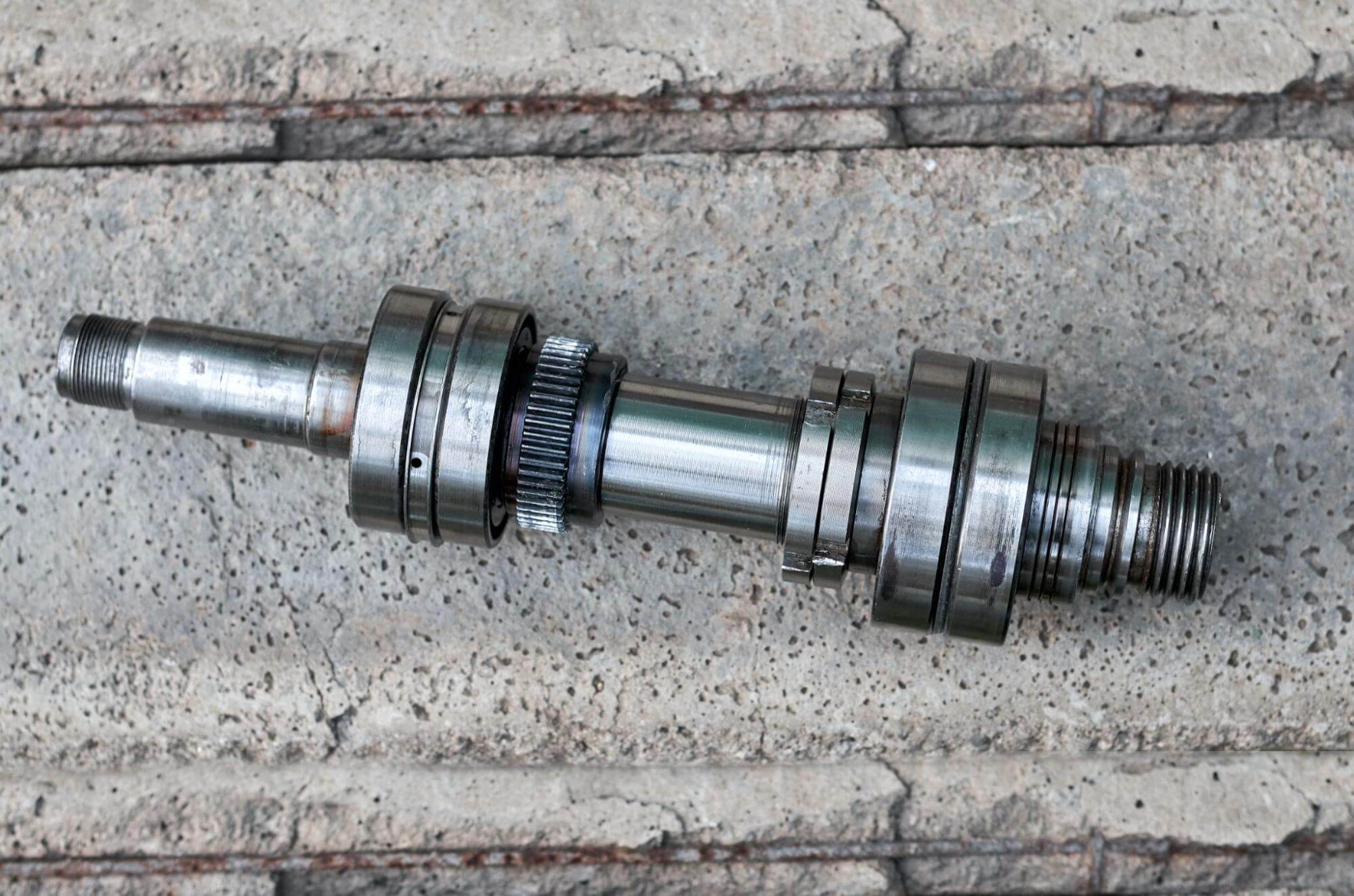 A shaft gear bearing typically uses interference fits.