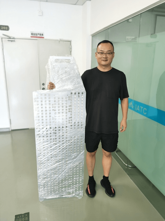 Large, human-sized CNC part.