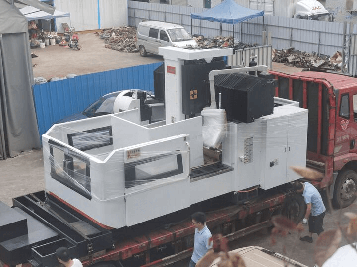 Large CNC machine.