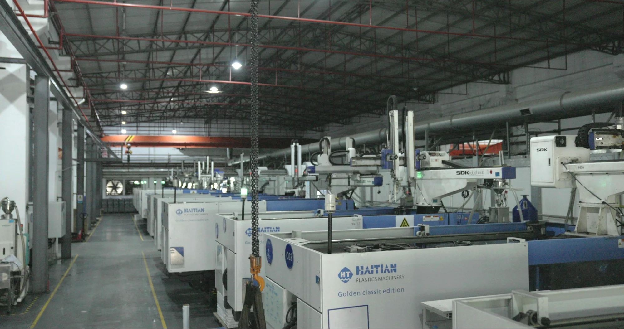 One of Fictiv’s injection molding factories.