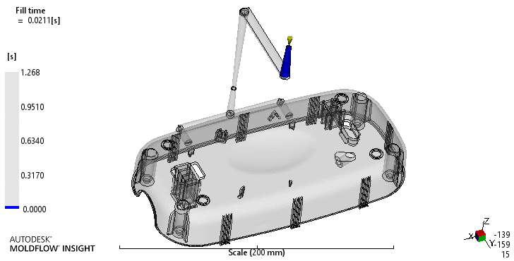 Mold flow analysis is critical for family tooling.