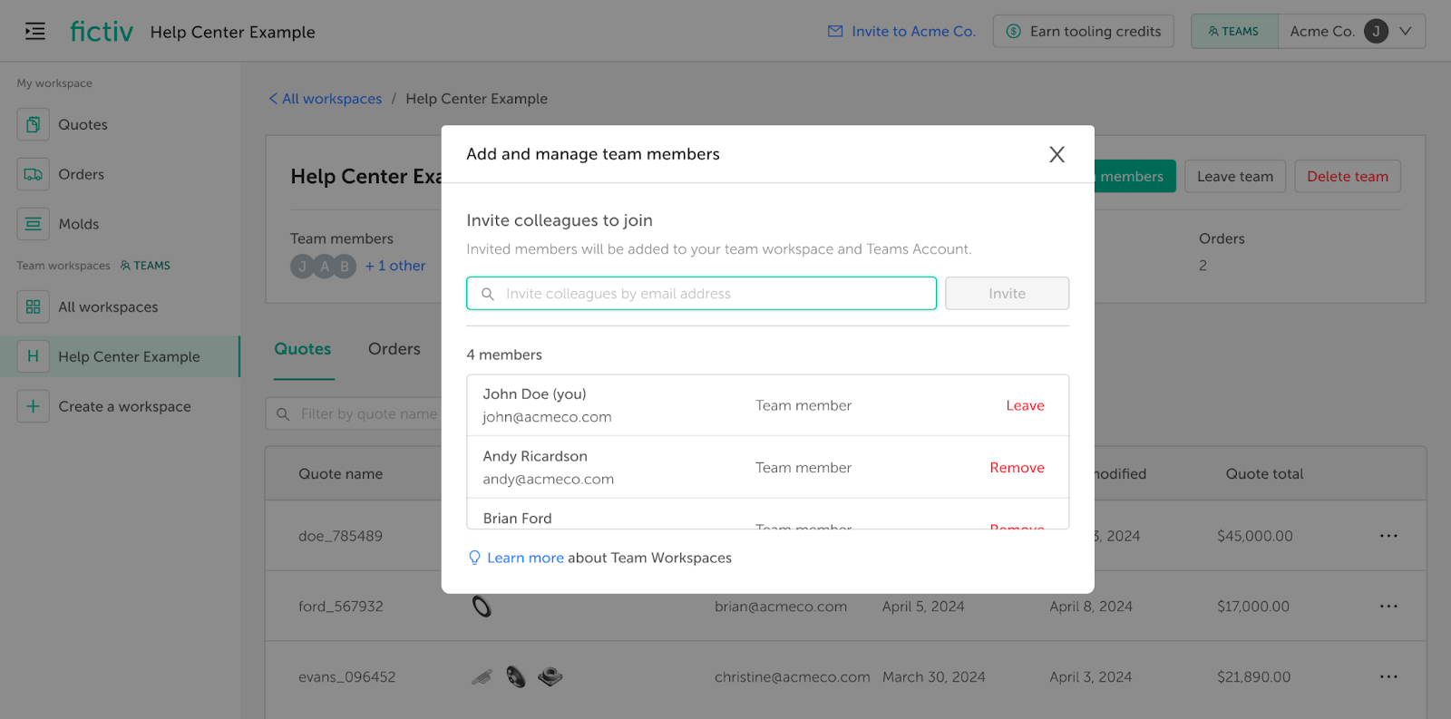 create-team-4 - Fictiv