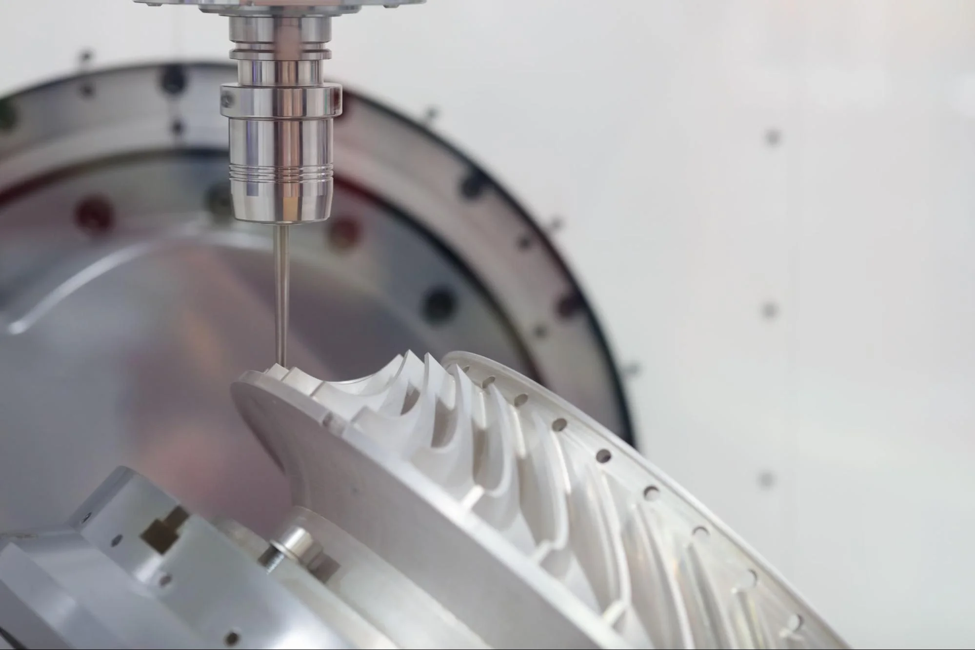 5 axis turbine - Fictiv 5-axis CNC machining of a turbine wheel