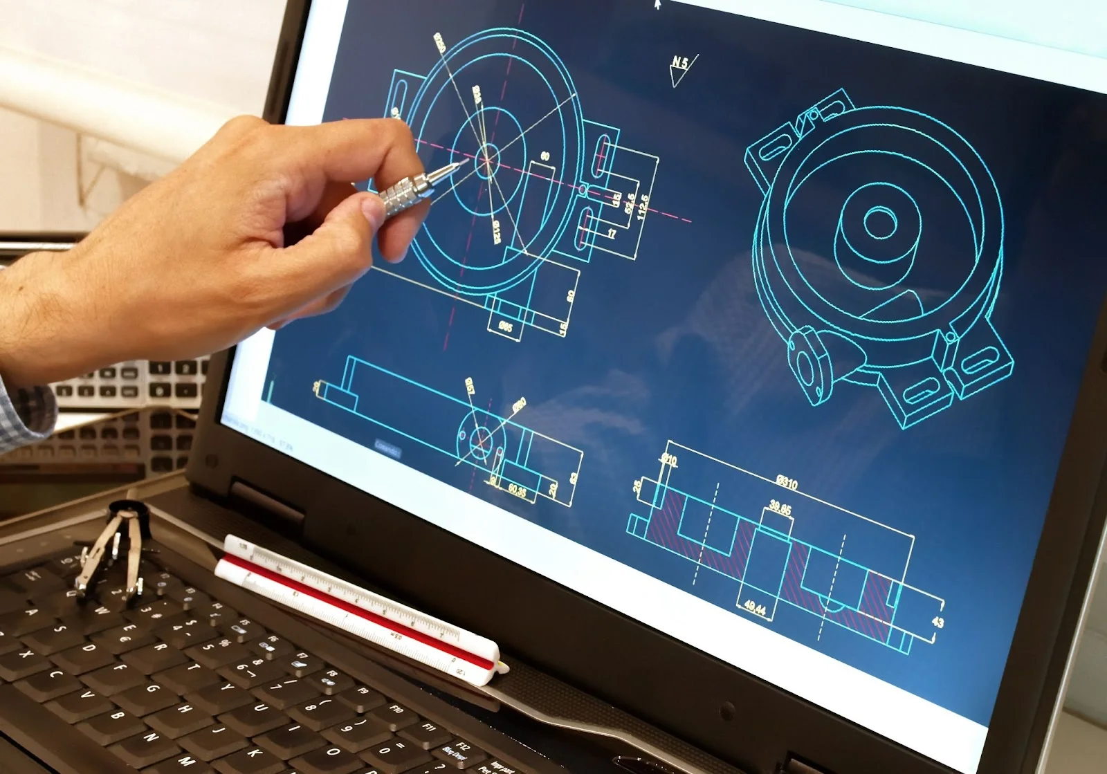 CAD design for manufacturing