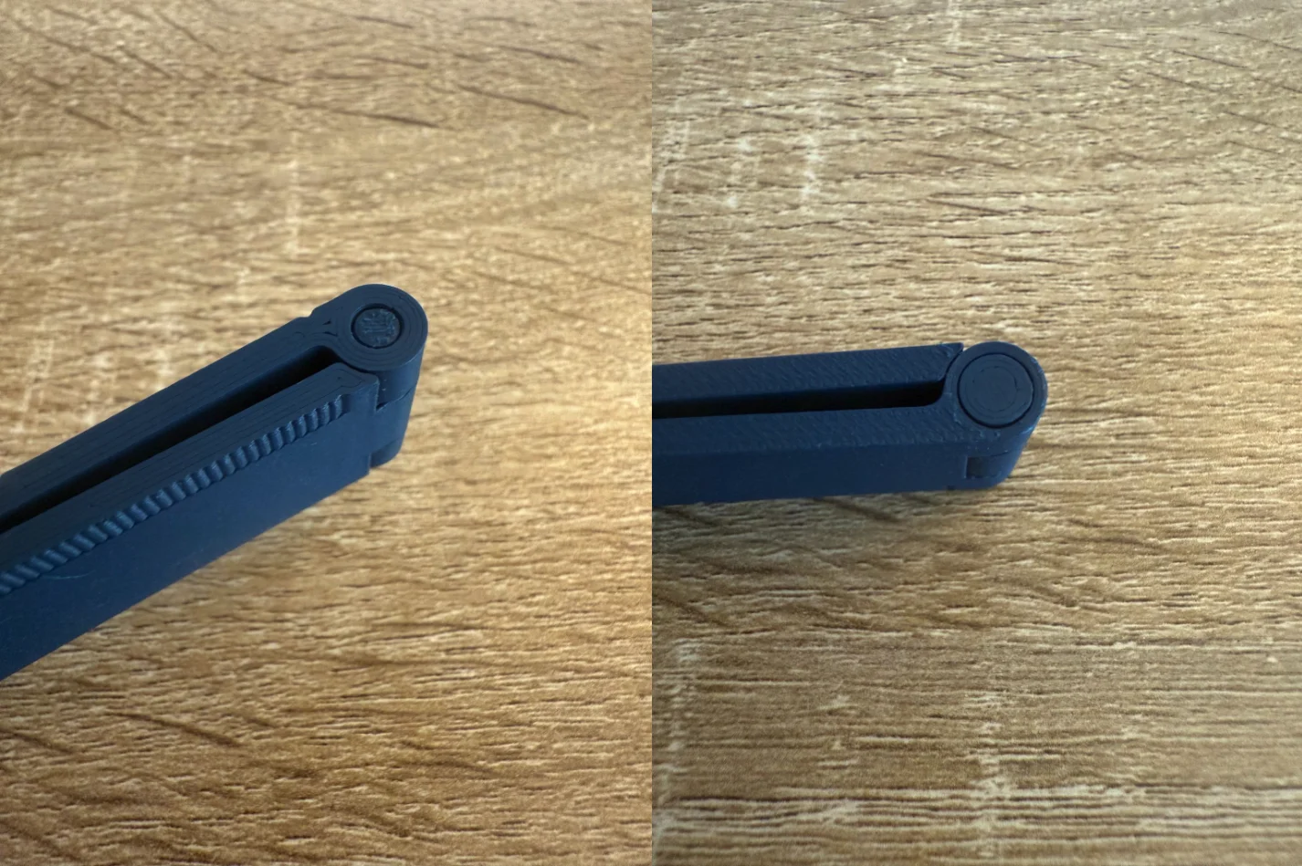 3D-printed prototype hinge