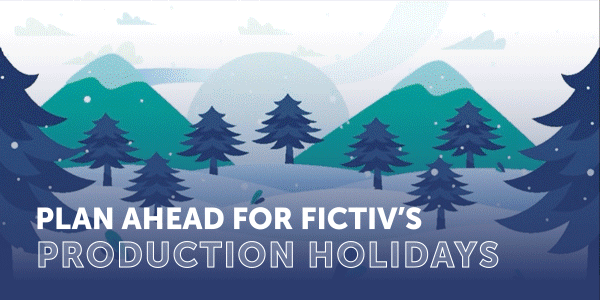 CNY Fictiv Holiday Production Plan