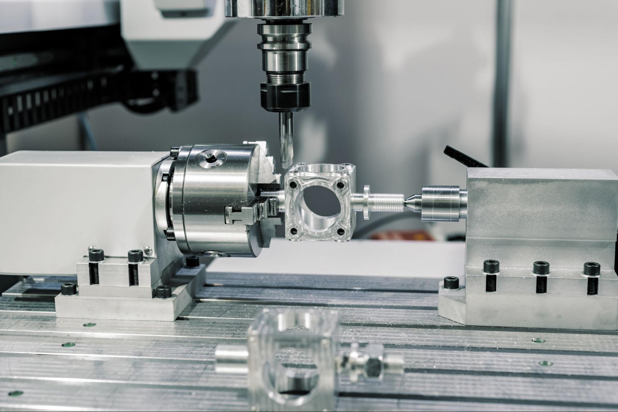 CNC machining for custom robotics components.