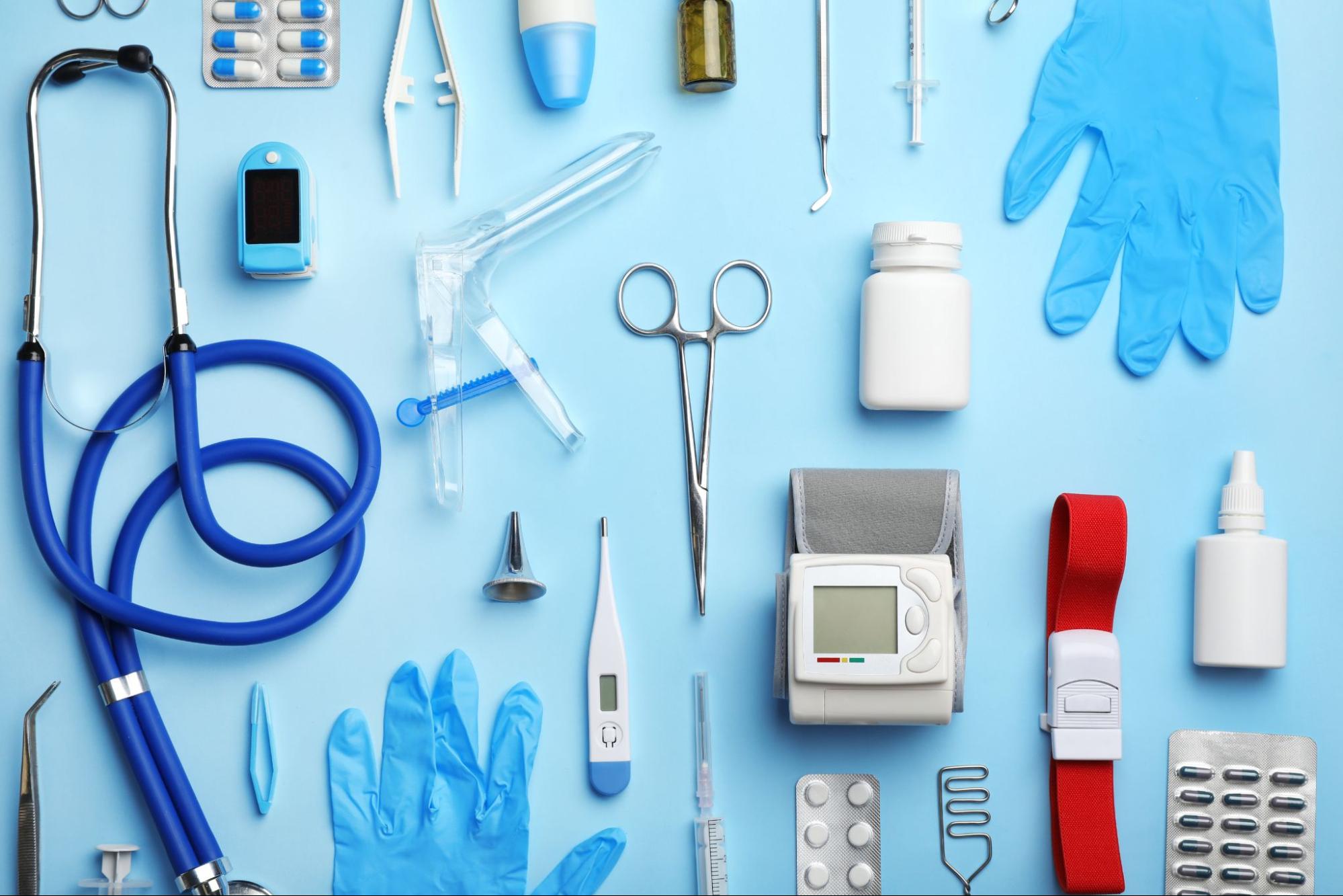 Medical devices use a variety of materials that meet specific regulatory standards.