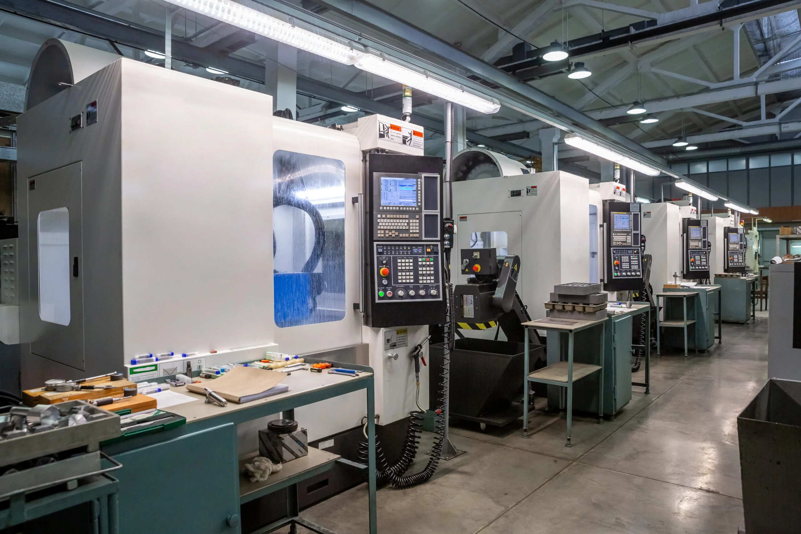 Industrial 3-axis CNC machining center