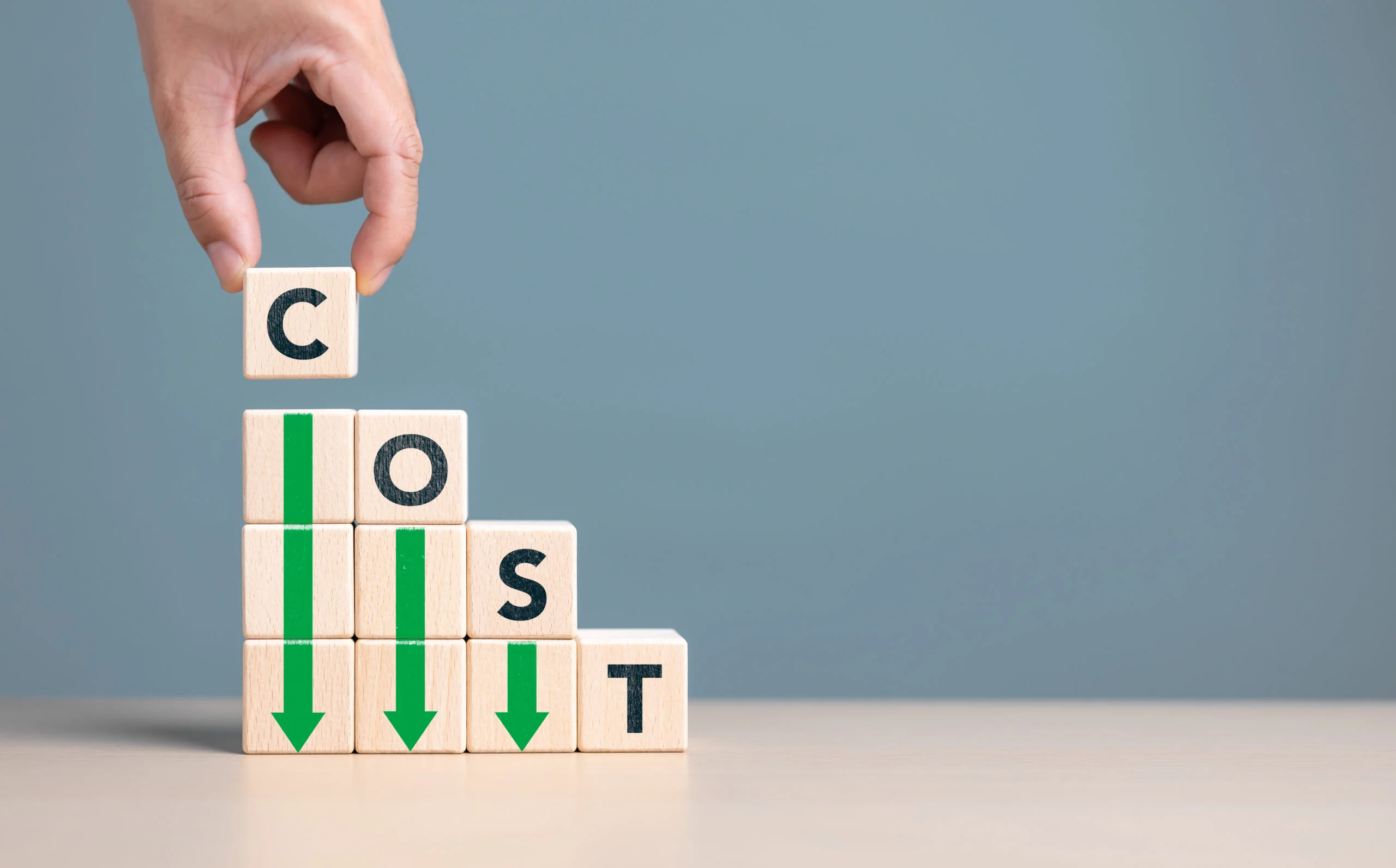 Low volume manufacturing costs.