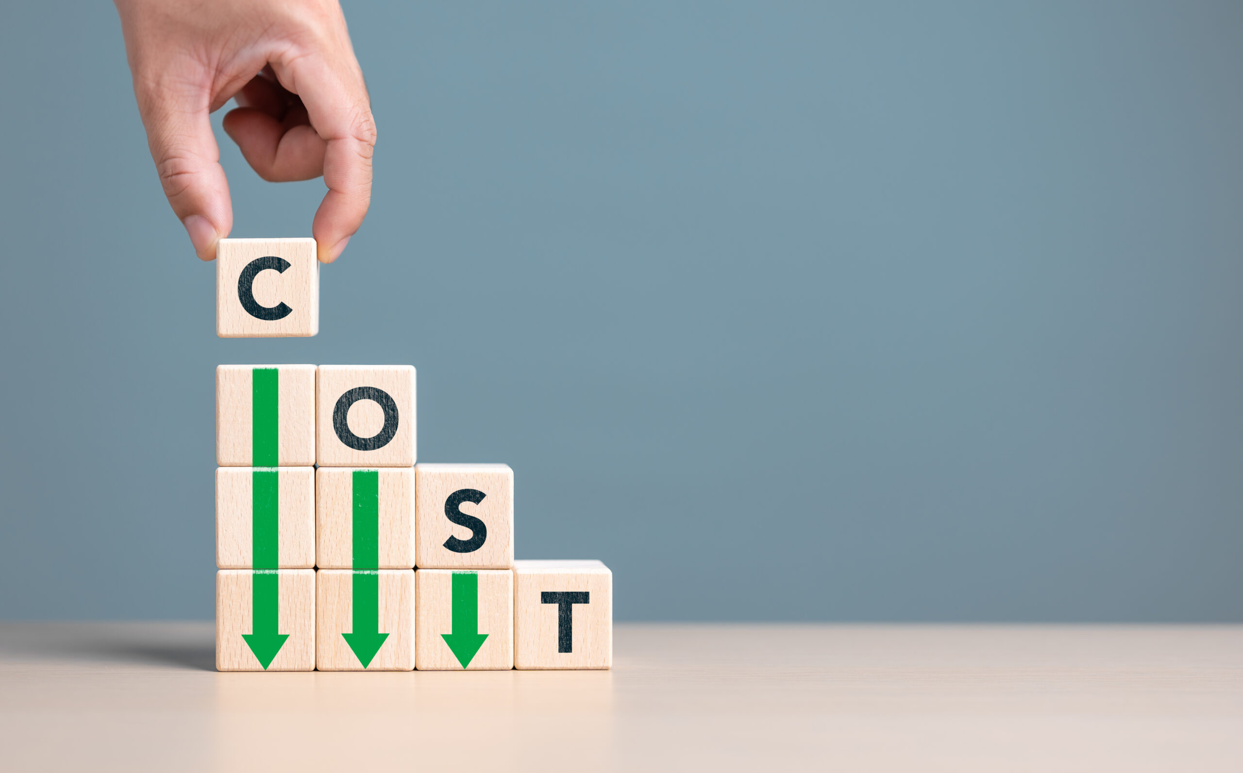 Low volume manufacturing costs.