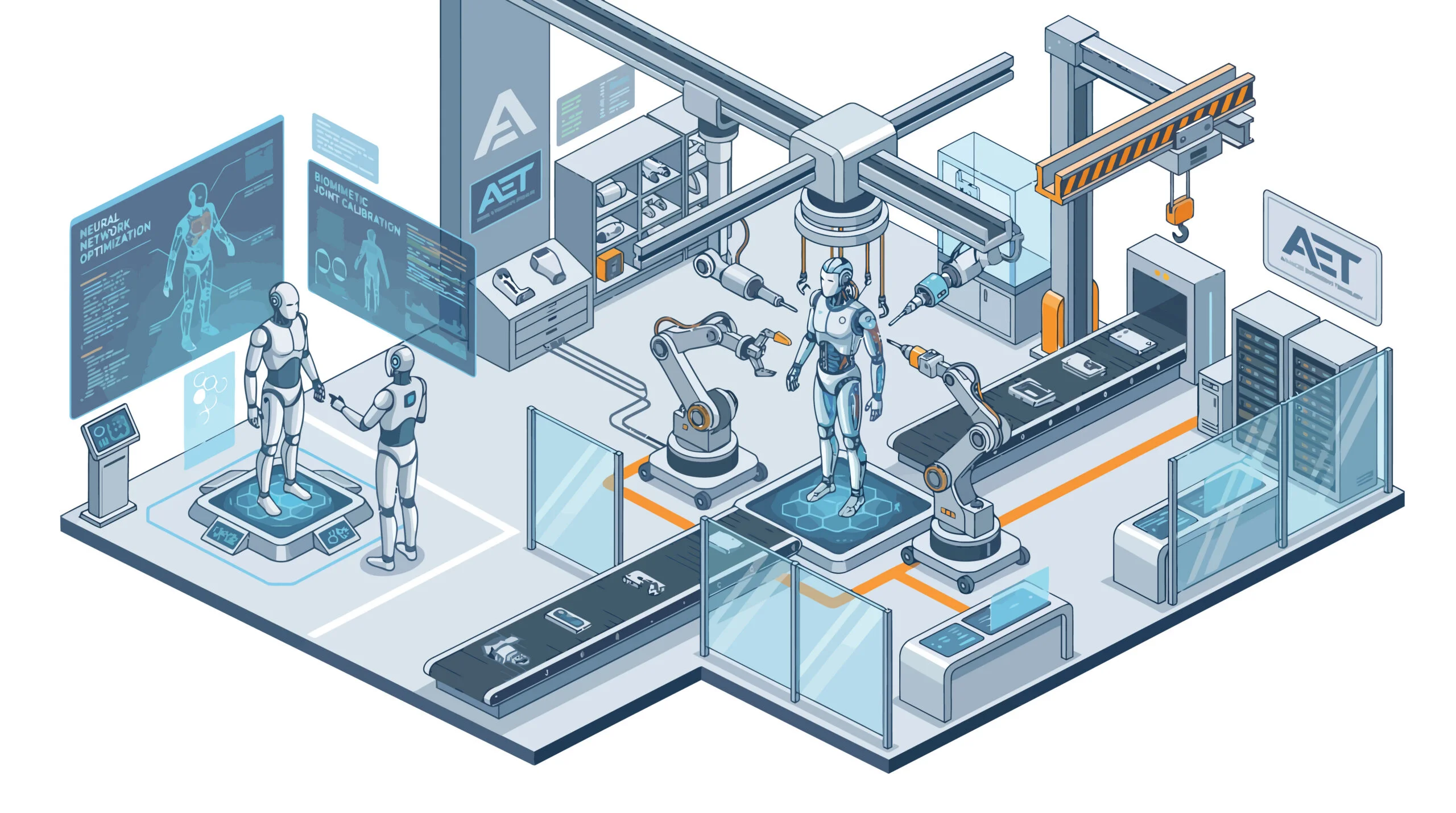 Humanoid robot manufacturing