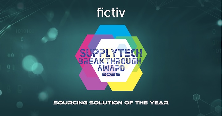 Fictiv Receives 2026 SupplyTech Breakthrough Award For Sourcing Solution of the Year