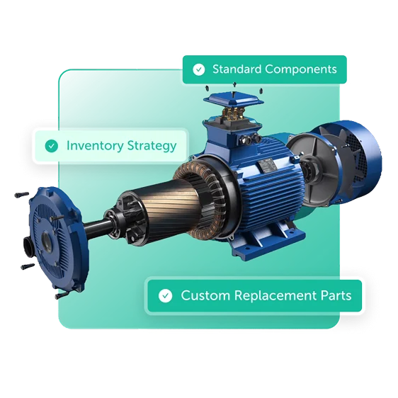 MRO assembly - Fictiv Custom and standard component inventory strategy