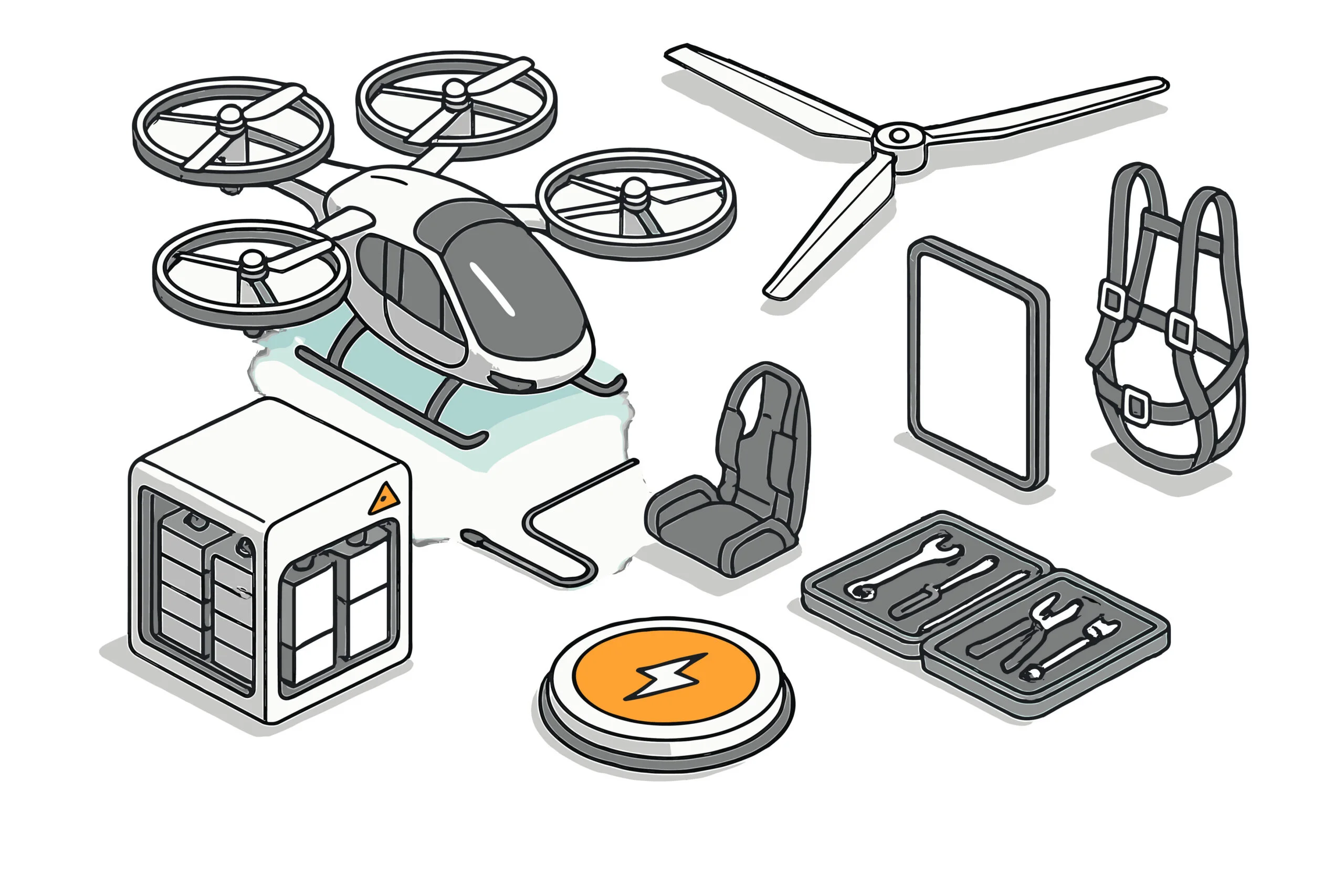 eVTOL components - Fictiv eVTOL components