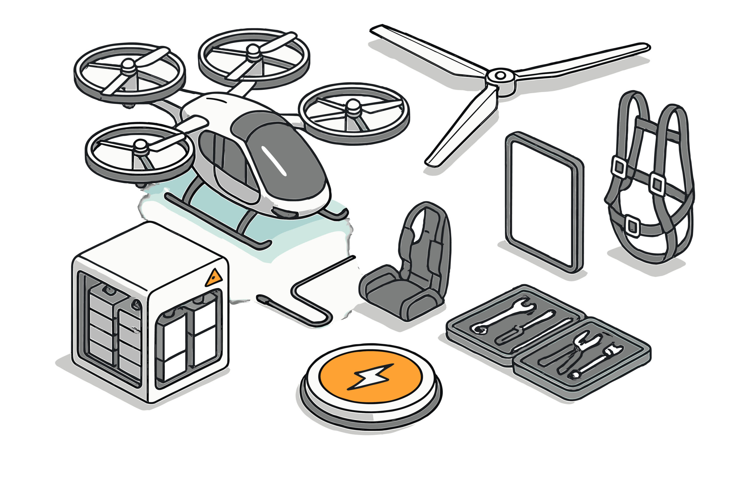 eVTOL components