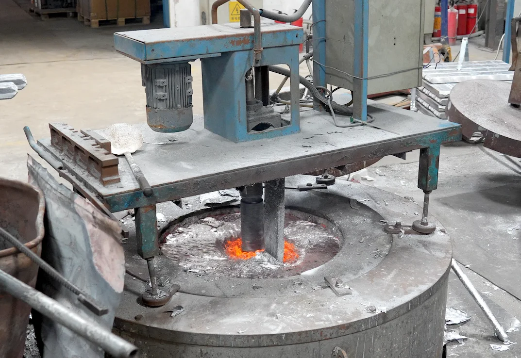 image - Fictiv Molten metal degassing