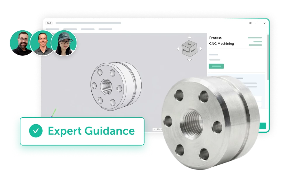 Expert guidance visual