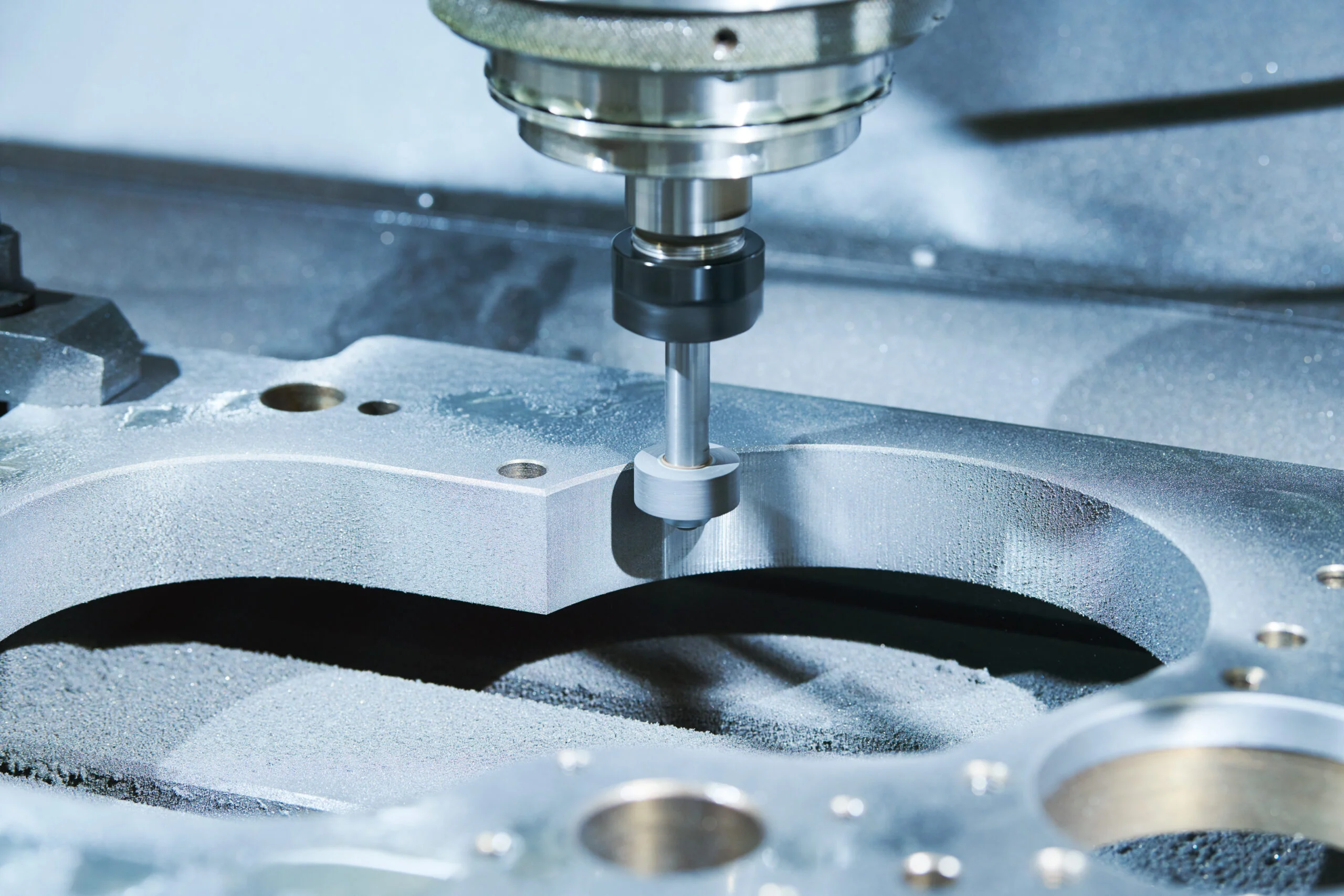 grinding or polishing metal detail on CNC machine - Fictiv Internal jig grinding