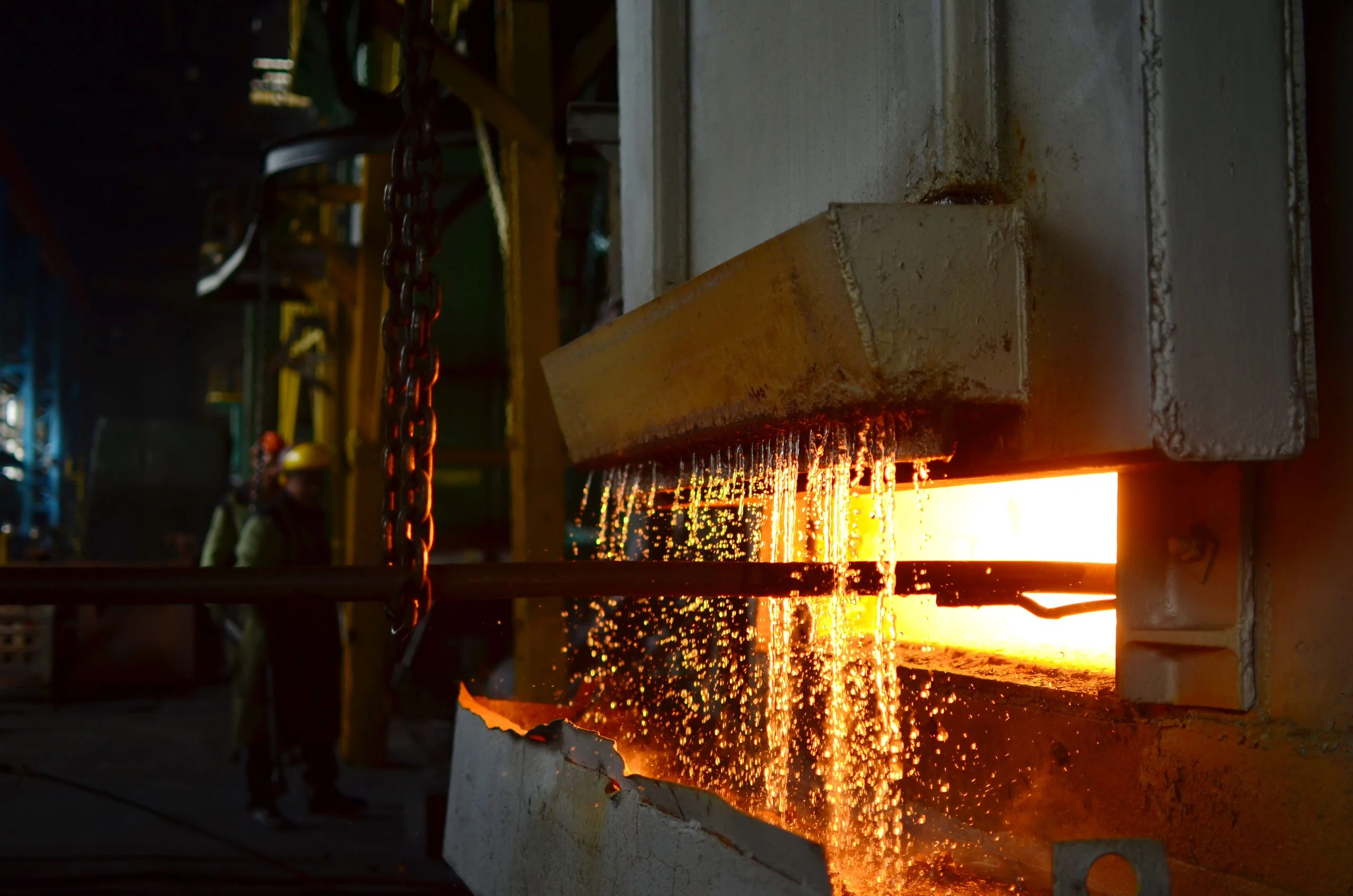 Quenching a part during heat treatment